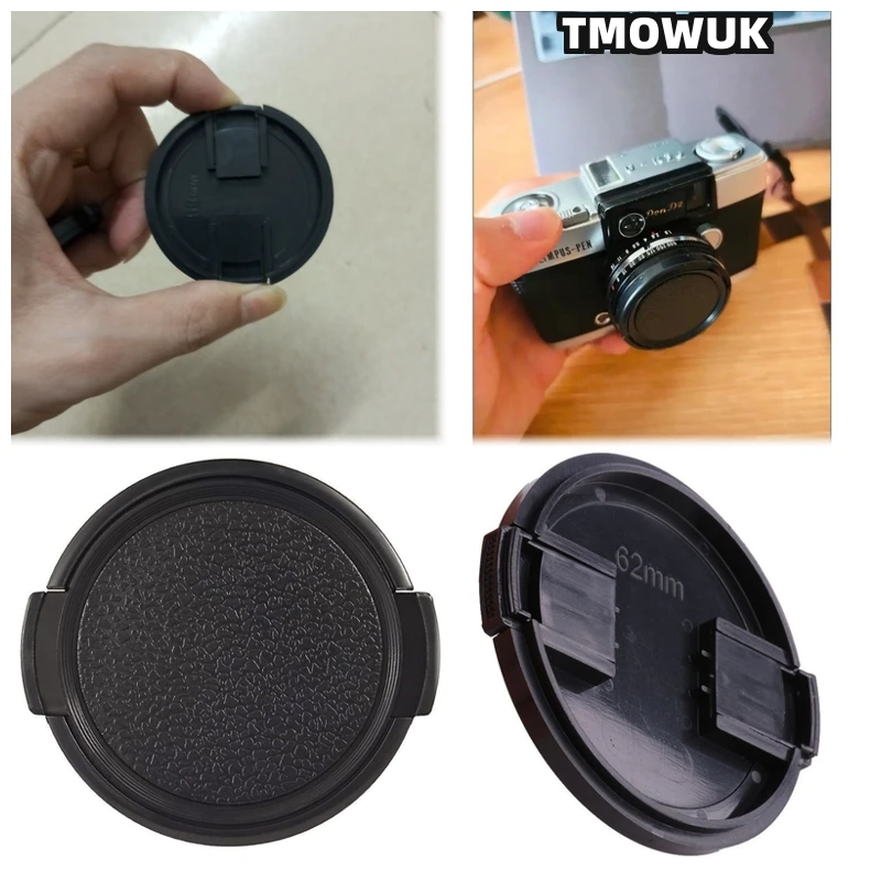 

For FUJIFILM X-Pro3 X-T70 X-A3 X-H2S X-T4 X-M1 X-E4 X-T30 Mark II X-T100 X-T1 Camera Lens Cap Protective Cover Center Pinch Snap