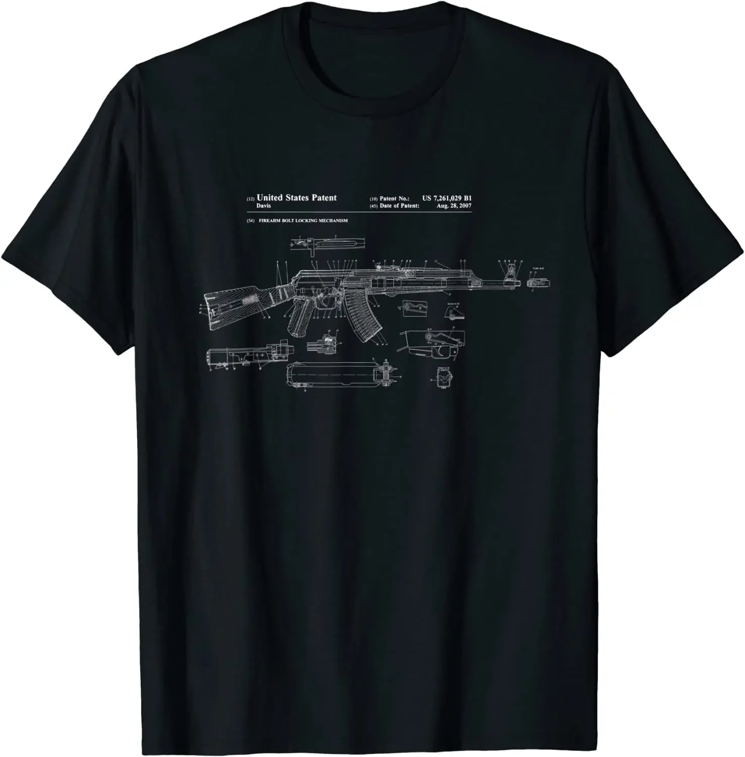 Soviet Kalashnikov AK-47 USSR Russian Rifle Gun CCCP Men T-Shirt Short Sleeve Casual Cotton O-Neck Summer Shirt