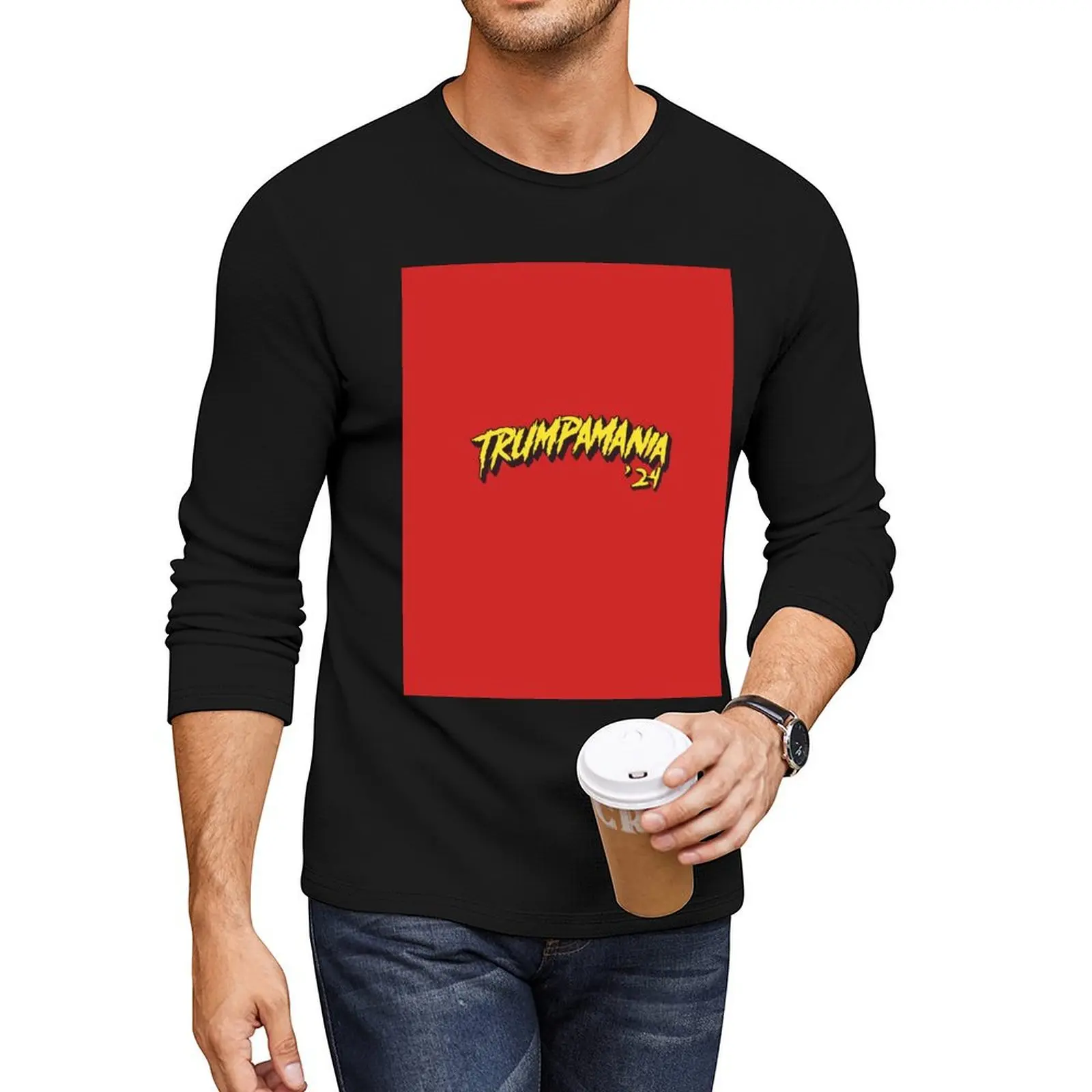 

Trumpamania Long T-Shirt quick drying shirt vintage t shirt black t shirts plain t-shirt mens t shirts