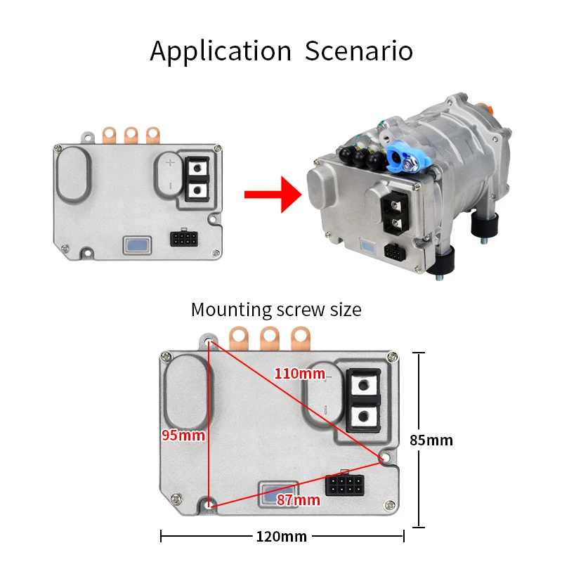 Parking Air Conditioning Compressor Control Module 12v Electric Compressor Driver Replacement Repair Parts 24v