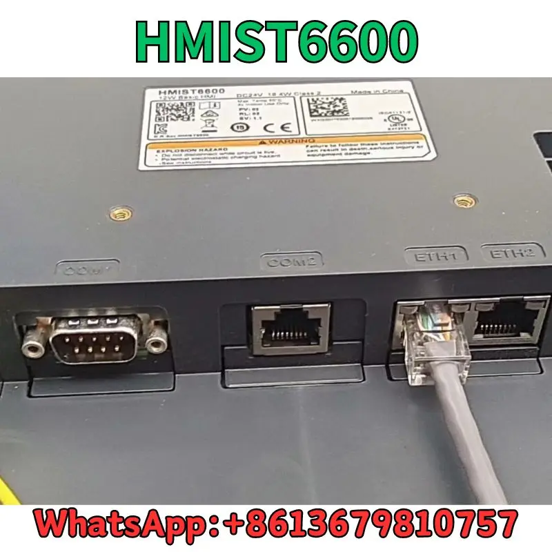 second-hand Touchscreen HMIST6600 test OK Fast Shipping