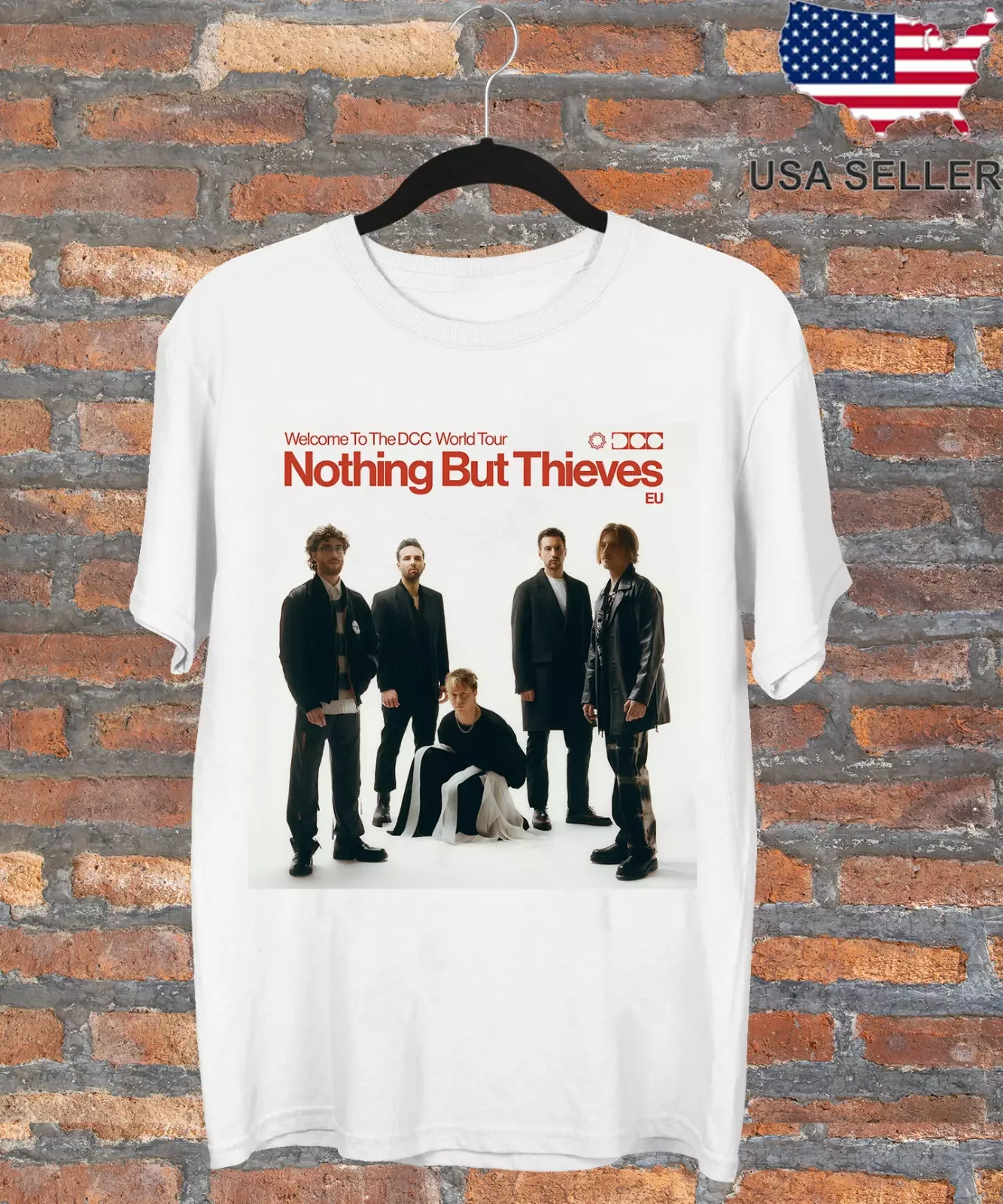 Nothing But Thieves Welcome To The DCC World Tour T shirt Full Size S-5XL