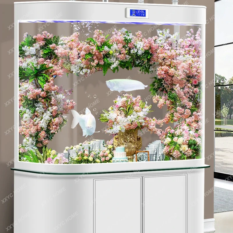 

Self-Circulation Ecological Bottom Filter Fish Tank Living Room Home Medium and Large Floor Change Water Complete System