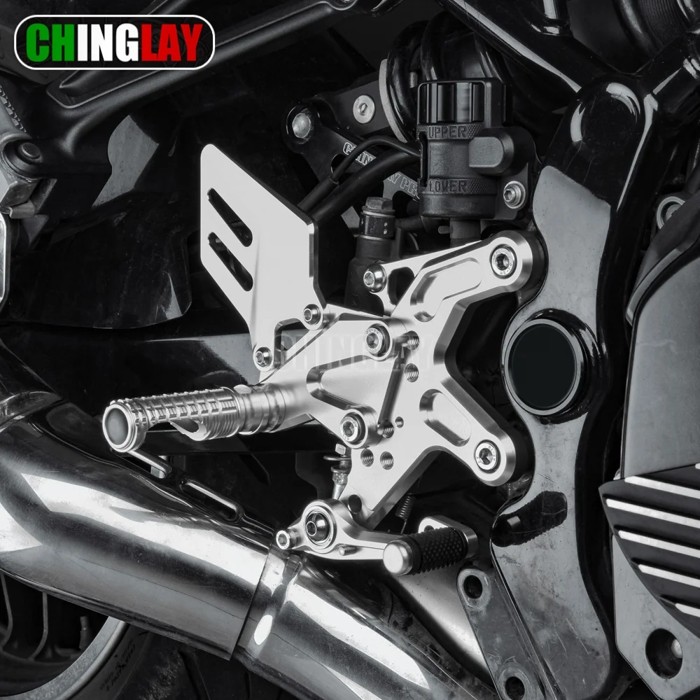 

For Kawasaki Z900RS CAFE 2018-2025 Adjustable backshift Riding step kit Aluminum alloy Accessories Z900rs Riding step kit