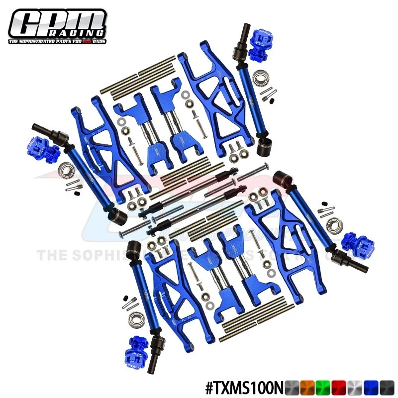 TRAXXAS 1/10 MAXX aluminum alloy widened version set/7075 hexagonal wheel lock/single-sided widened 20mm