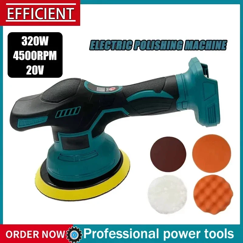 ماكينة تلميع السيارات اللاسلكية Fit Makita 8 تروس إصلاح الصبح الكهربائي ملمع التلميع اللاسلكي 18 فولت-20 فولت #1