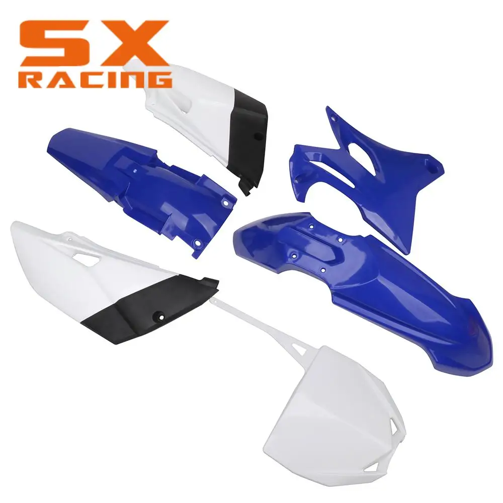 New Motorcycle Accessory Plastic Kits Fender Radiator Shrouds Number Plate Fairing For YAMAHA YZ85 YZ 85 2015-2018 Dirt Pit Bike