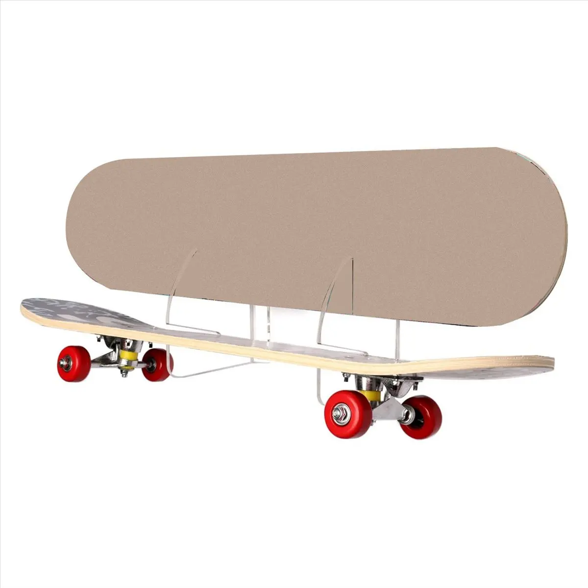 ABJV لوح التزلج رف تزلج على الحائط لوح التزلج رف أكريليك للوحة التزلج Aquaplane لوح التزلج سطح لوح التزلج ، شفاف #2