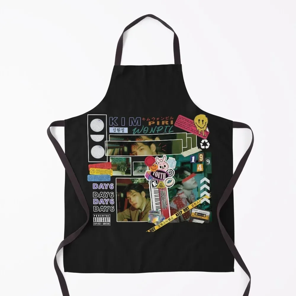 

DAY6 WONPIL (RTM ver.) Apron kitchen item Chef Uniform Woman custom women's kitchen Apron