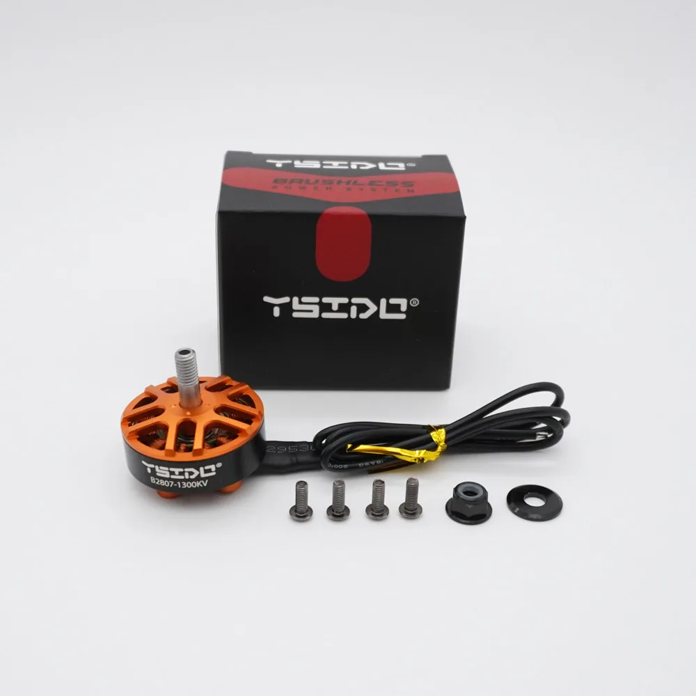 4PCS YSIDO RC 드론 B2807 1300KV 업그레이드 된 브러시리스 모터 Mark4 7 인치 프레임 RC 비행기 드론 Multicopter 예비 DIY 부품