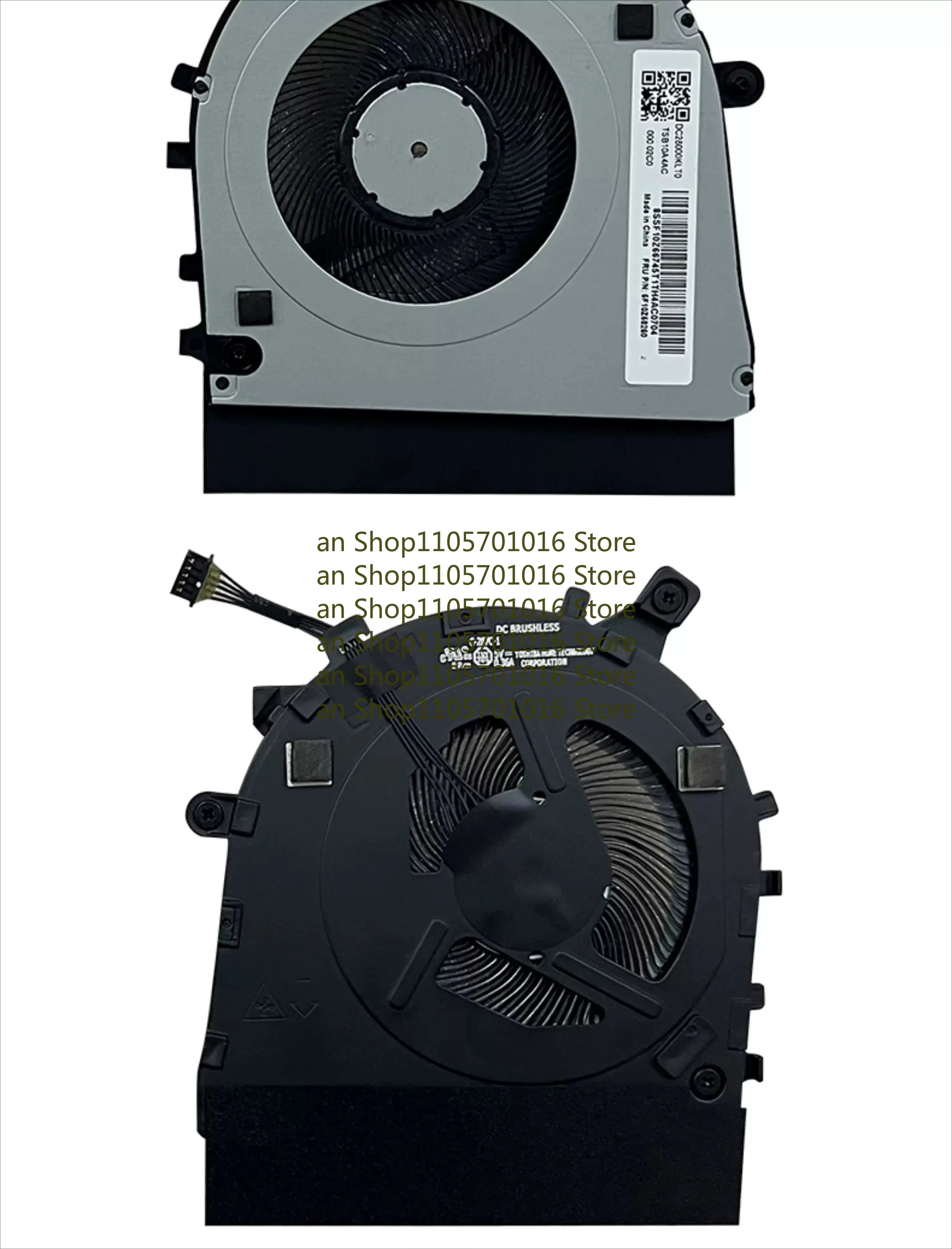 B= For Original Intel CPU Cooling Fan Cooler  Lenovo Thinkpad E14 Gen 5 / E16 Gen 1 Laptop FRU 5F10Z58260 5F10Z58259