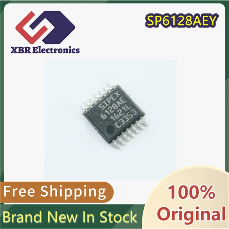 

(5/50 pieces) SP6128AEY Silk-screened 6128AE TSSOP14 Switch Controller Brand New Genuine Original