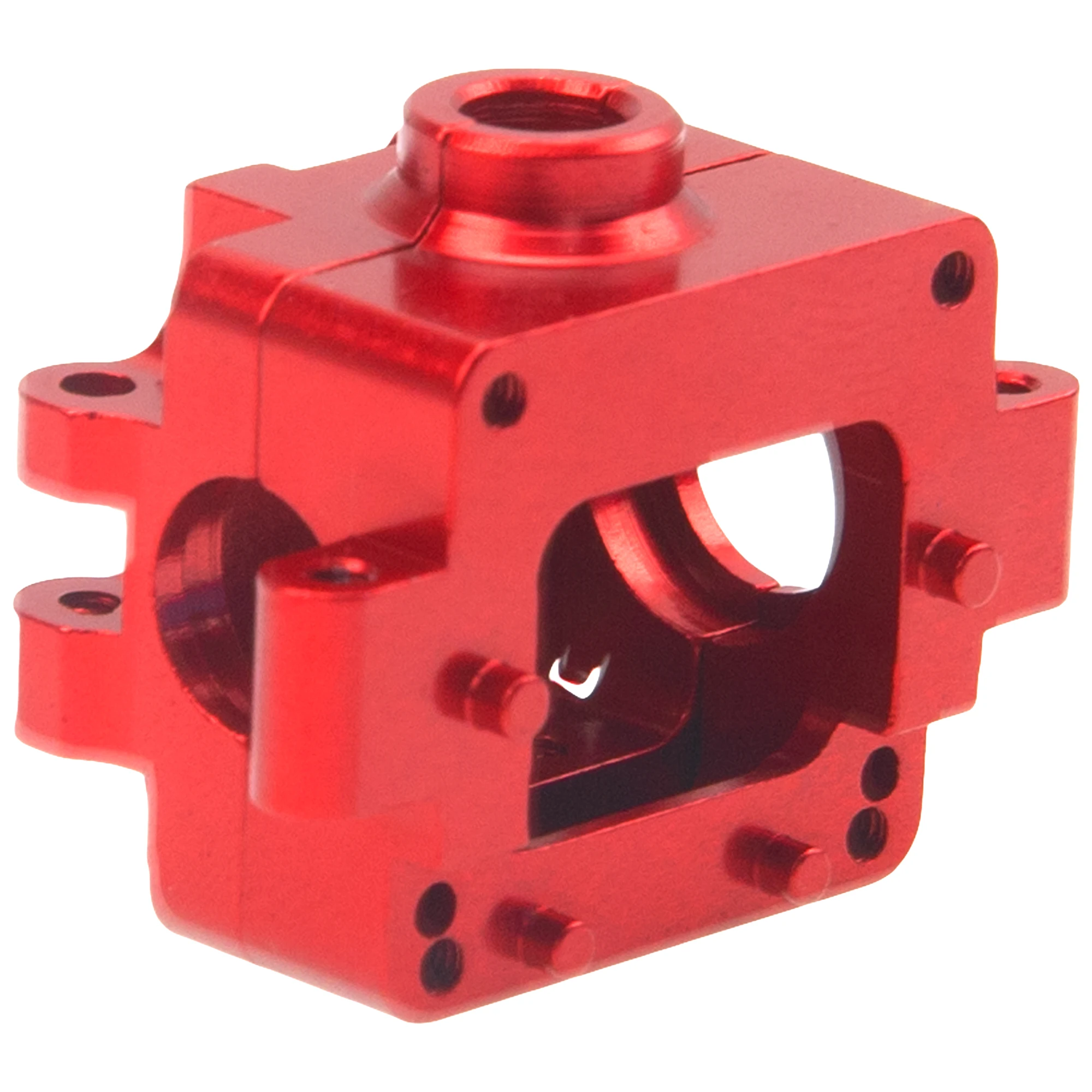 Aluminum Alloy Differential Gearbox Housing Cover Gear Box Shell for Wltoys 284131 K969 K989 P929 1/28 RC Car