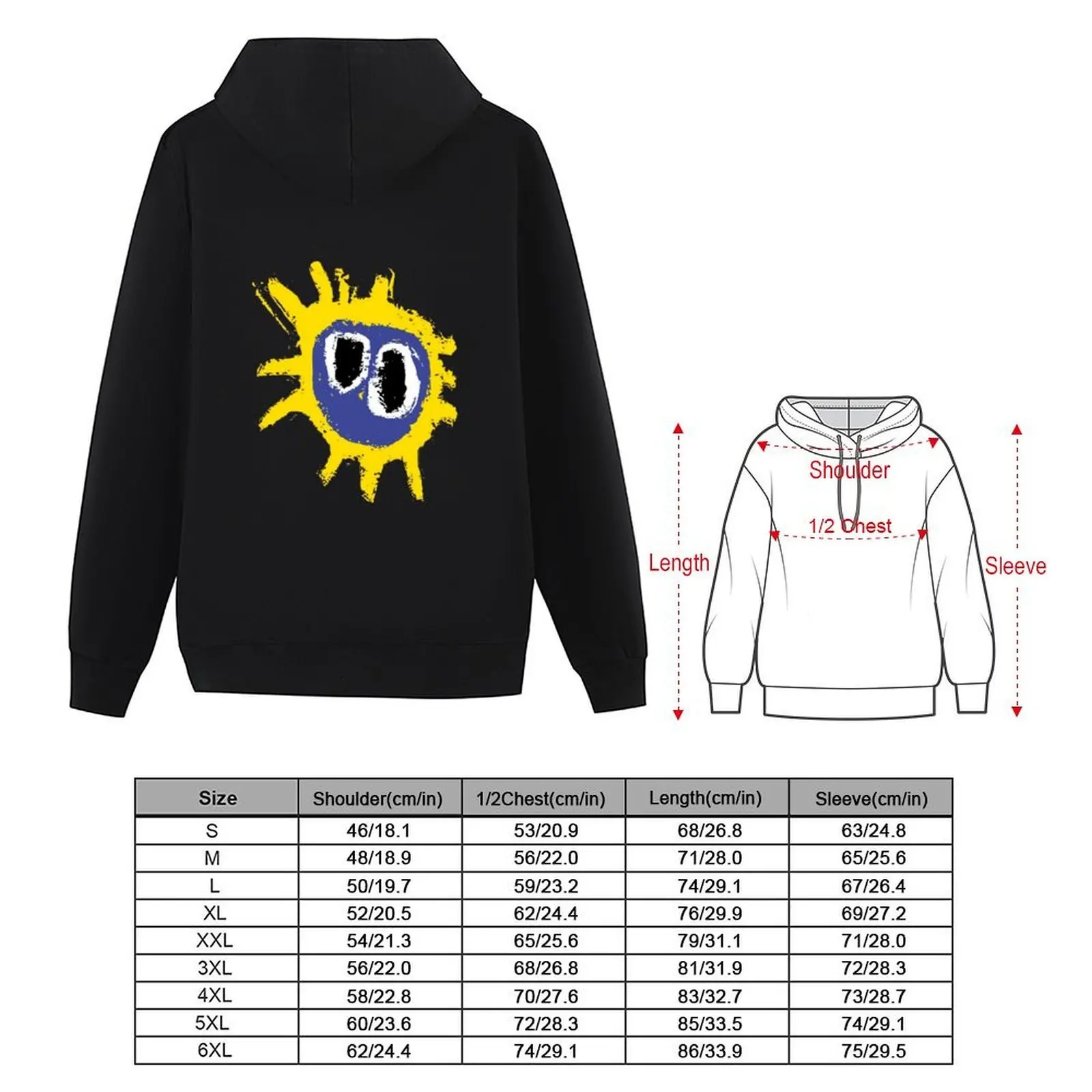 Screamadelica الأبيض هوديي الرجال ملابس الخريف سترة الرجال ملابس للرجال الرجال قميص العرق مجموعة هوديي الشارع الشهير