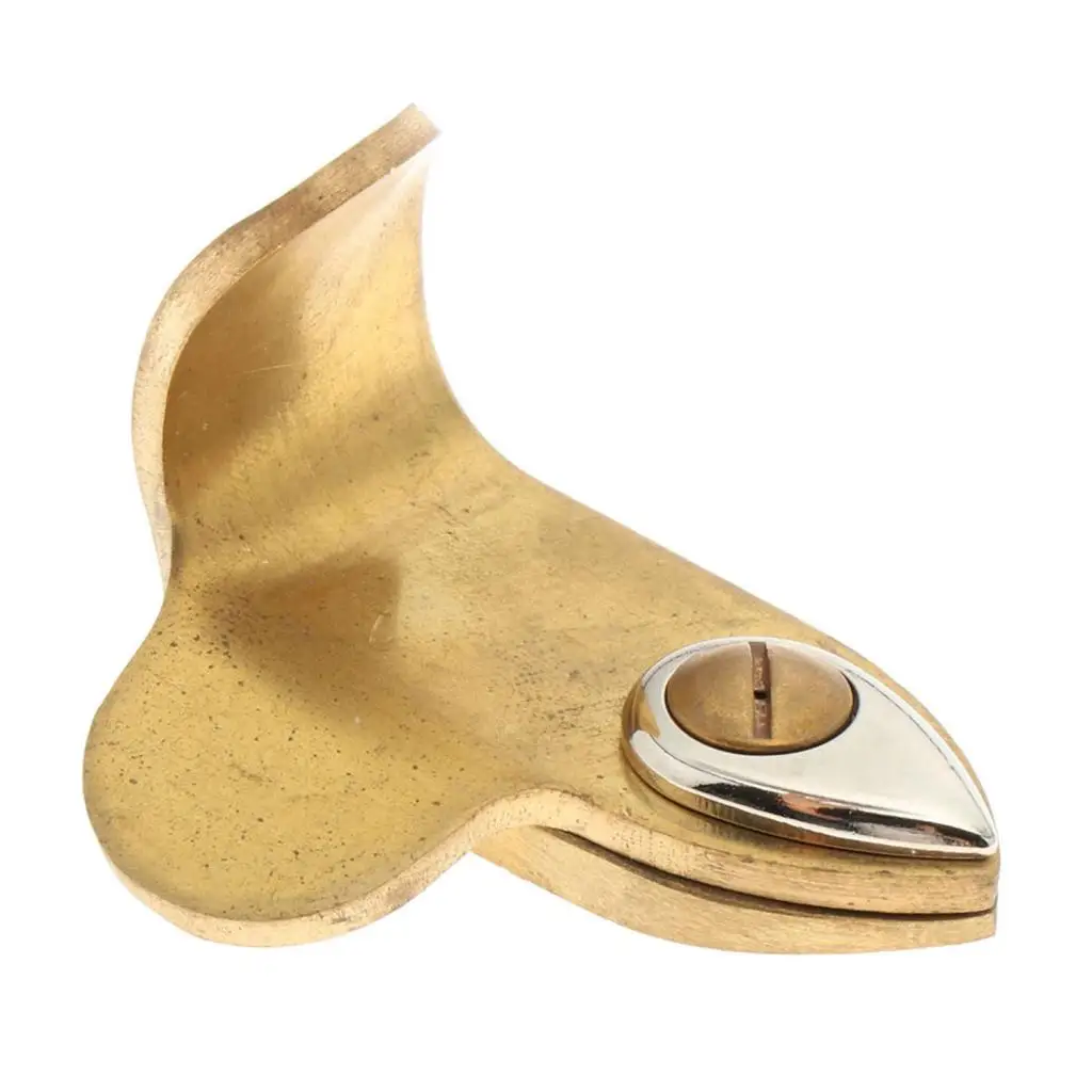 Metal Saxophone Thumb Hook Ergonomic Thumb Rest Saxophone Accessory Kit for Alto Tenor Baritone Saxophone Repair