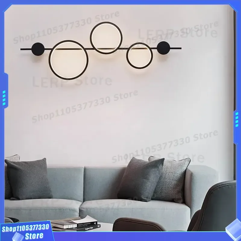 Nordic Creative Wall Lamp Designer Style for Living Room Sofa Background Stairs Corridor Bedroom Bedside Lighting Fixture
