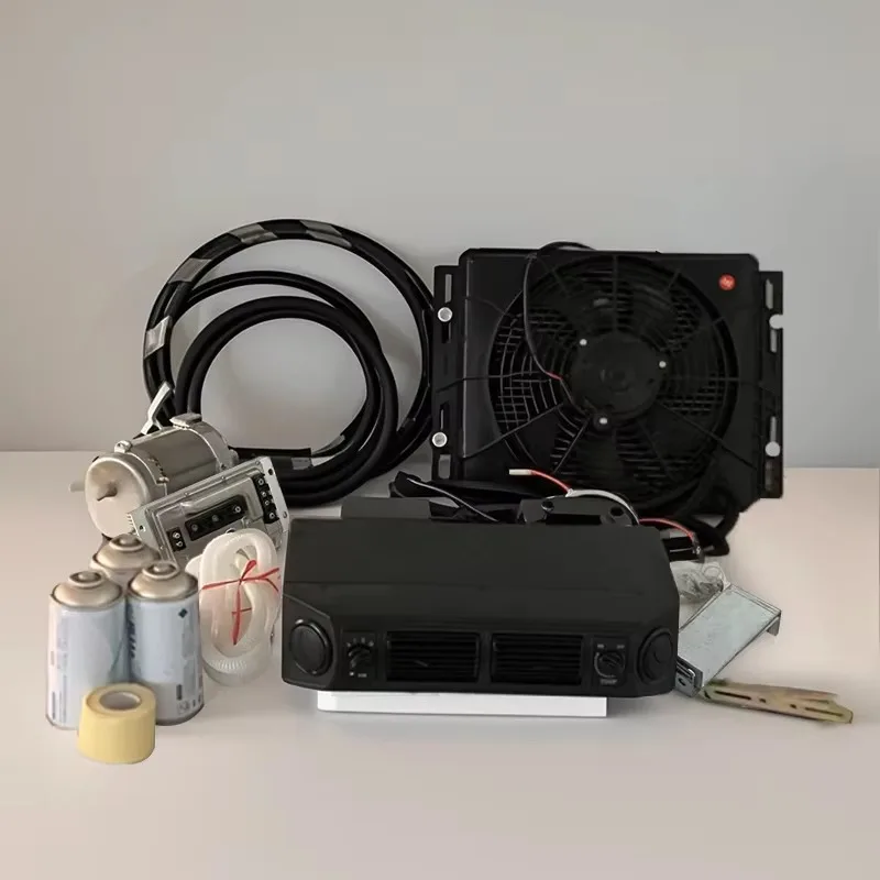 

Universal 12V DC Electric Air Conditioner – Parking AC for RVs, Trucks, Excavators, Engineering Vehicles, Buses & Vans