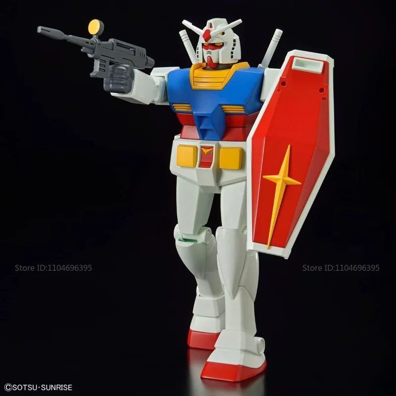 新品在庫あり バンダイ モデル玩具 RX-78-2 ガンダム復活版 組み立て式メカ 可動アニメフィギュア パズル ホリデー人形ギフト