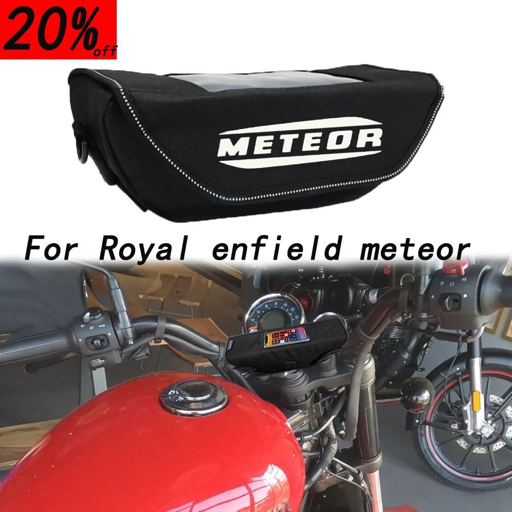 For royal enfield meteor 350 Motorcycle accessory handle waterproof bag storage travel kit mobile navigation bag