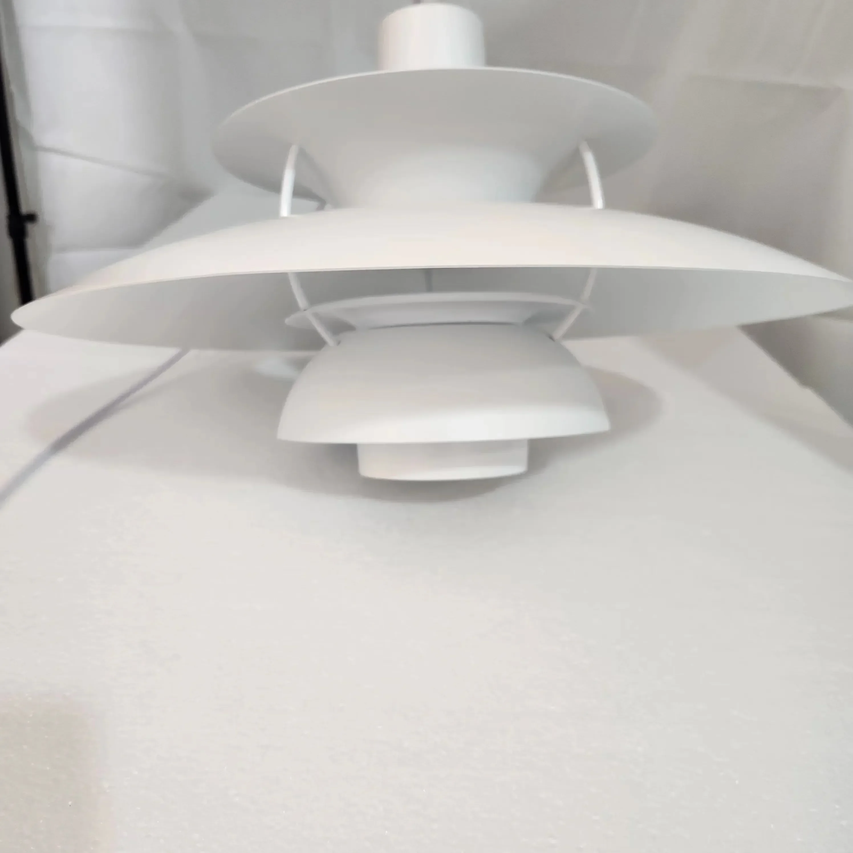 x2-Danish Design Iron Pendant Light E27 LED Chandelier Nordic Colorful Umbrella Lamp Dinning Table Ceiling Decor Kitchen