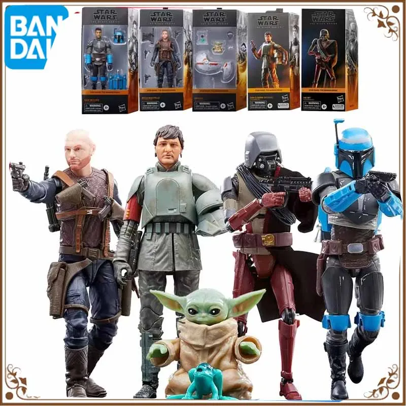 Genuine Original Star Wars The Mandalorian Din Djarin Morak HK-87 Anime Action Figure Toys Gift Boys Kids GiftCollectible