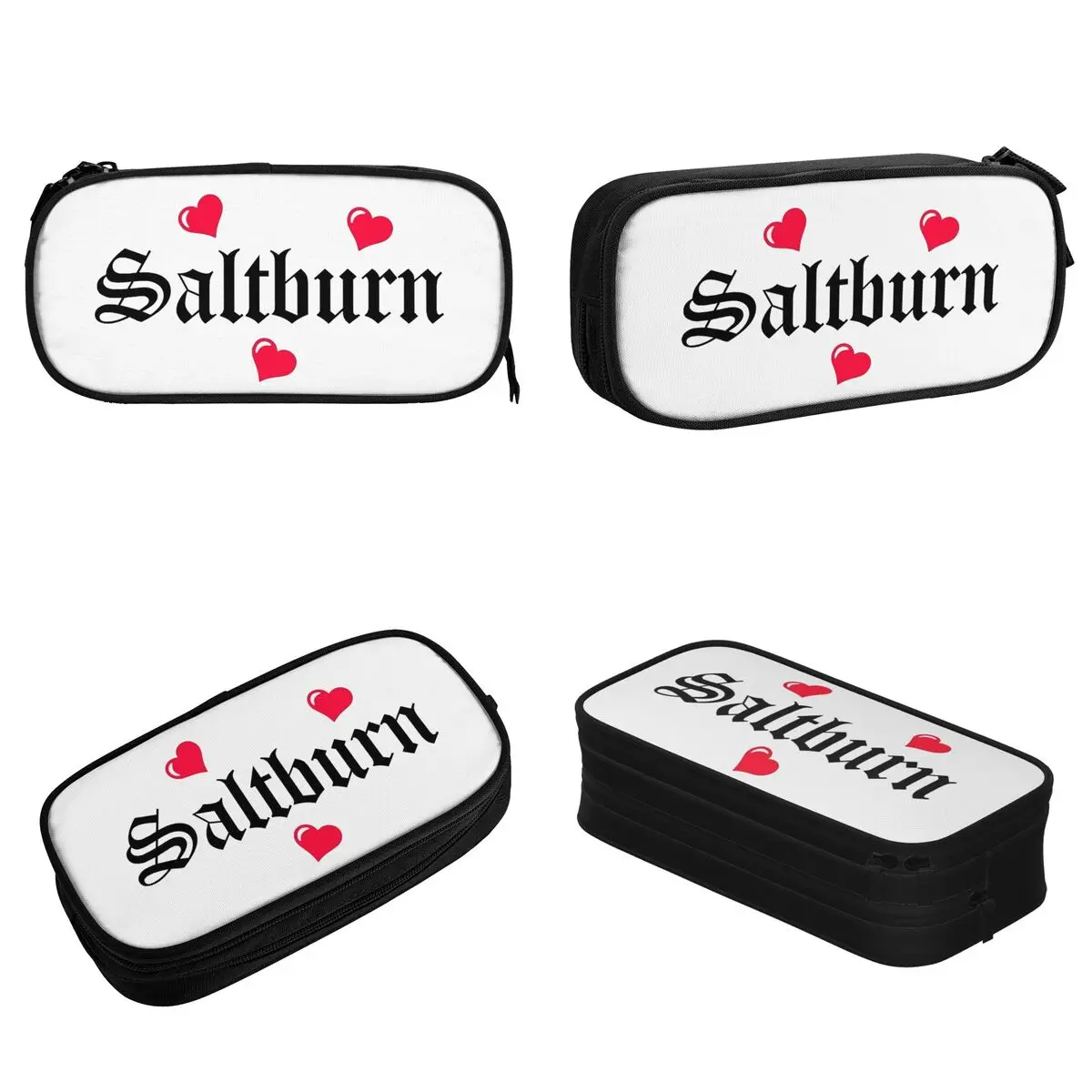 Saltburn Pencil Case Fun Heart Movie Pen Box Bag for Student Large Storage Students School Gifts Pencil Box