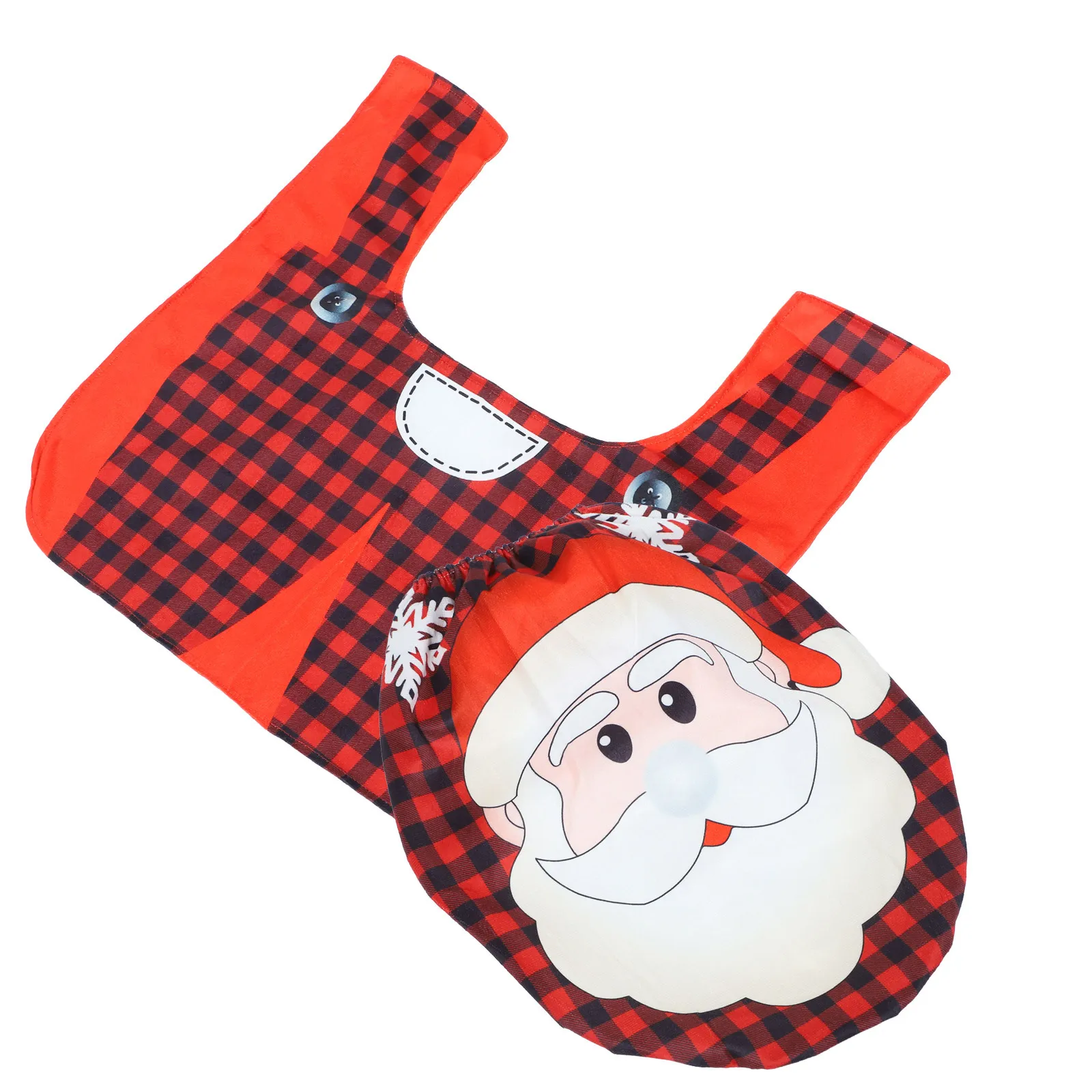 

1Set Toilet Seat Cover Xmas Christmas Patterns Non-Woven Toilet Floor Mat Rug Anti-Slip Seat Protector Bathroom