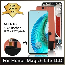 6.78“inch 120HZ For Honor Magic6 Lite ALI-NX3 LCD Replacement for HUAWEI Honor Magic 6 Lite LCD Touch Screen Digitizer Assembly