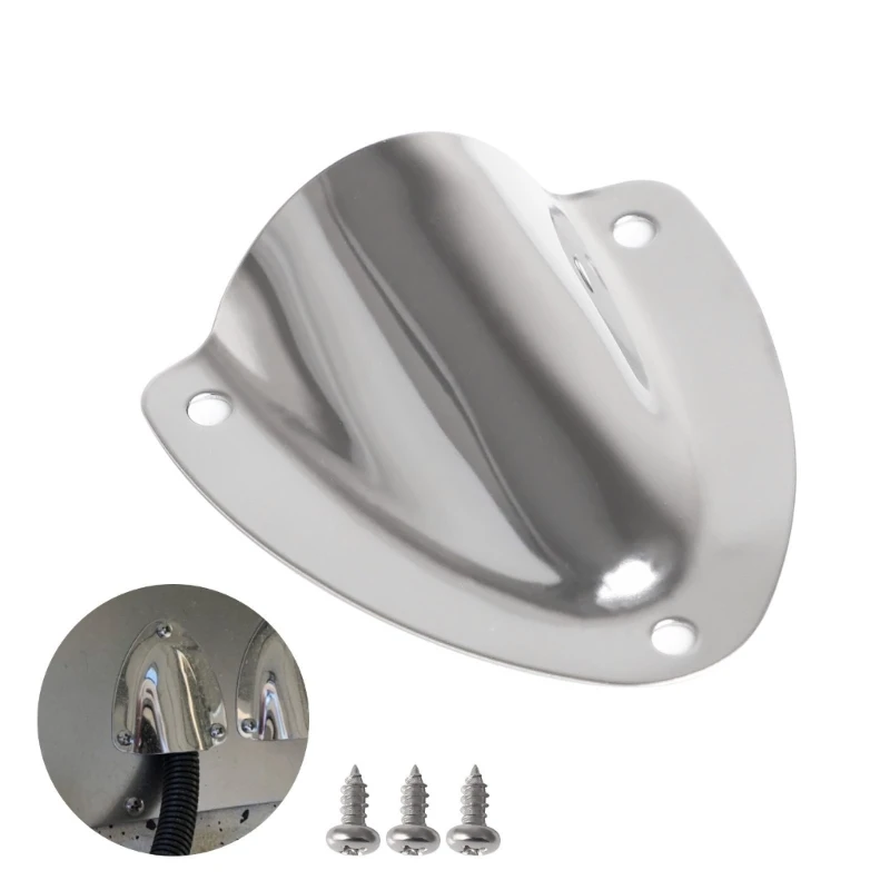 

0xxd 4pcs не коррозийные вентиляционные решалки из нержавеющей стали крышки для лодок для лодок морской проволочный кабельный