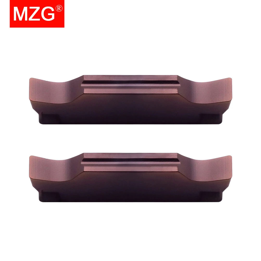 MZG MGGN 10pcs Precision Grinding Grooving Cutting Sharp and Low Resistance Groove Processing Carbide Inserts