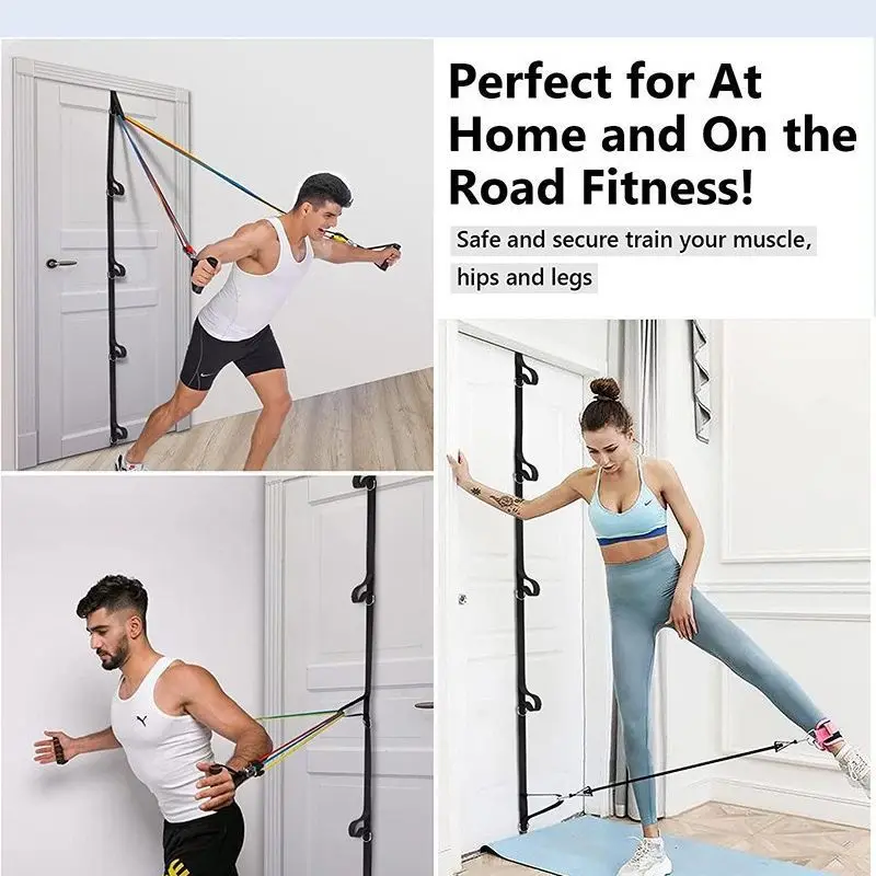 Upgrade Door Anchor Strap for Resistance Bands Exercises Anchor Gym Attachment for Home Fitness Portable Door Band Resistance