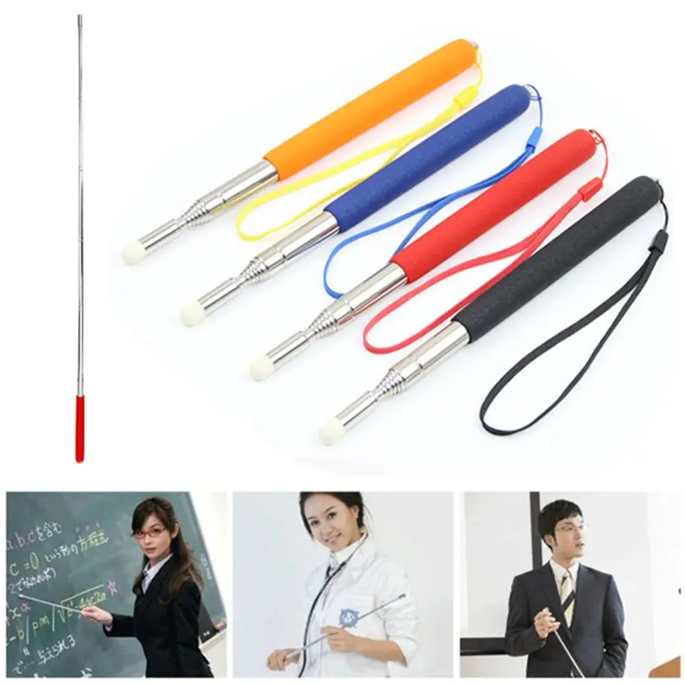 Portable Durable Retractable Classroom Extendable For Teaching Pointer Pen Presenter Pointing Hand Pointer