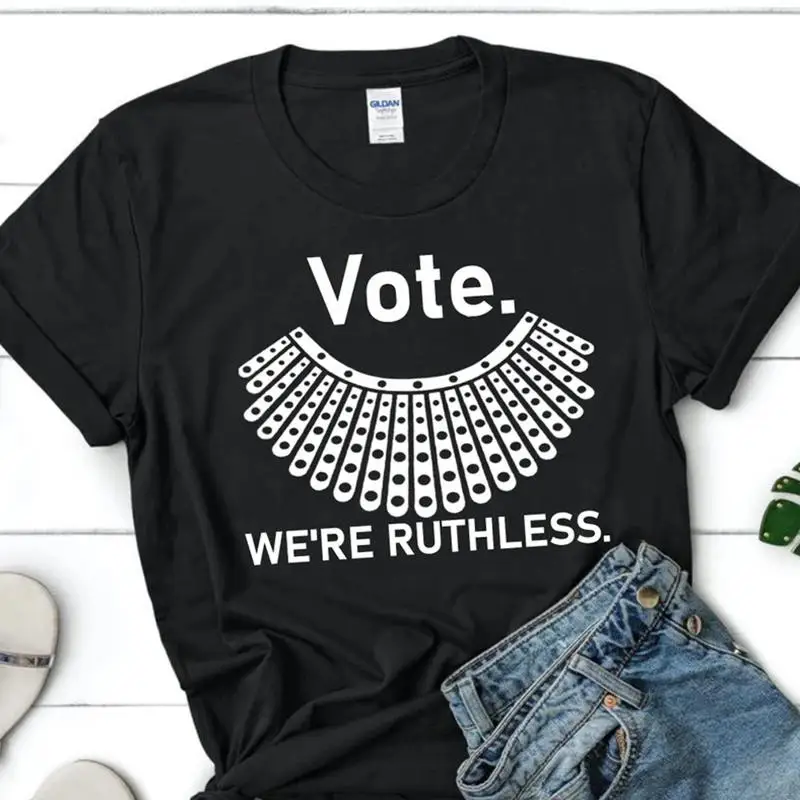 التصويت قميص We Re Ruthless حقوق المرأة النسوية الدفاع عن قميص Roe Vs Wade 1973 #1