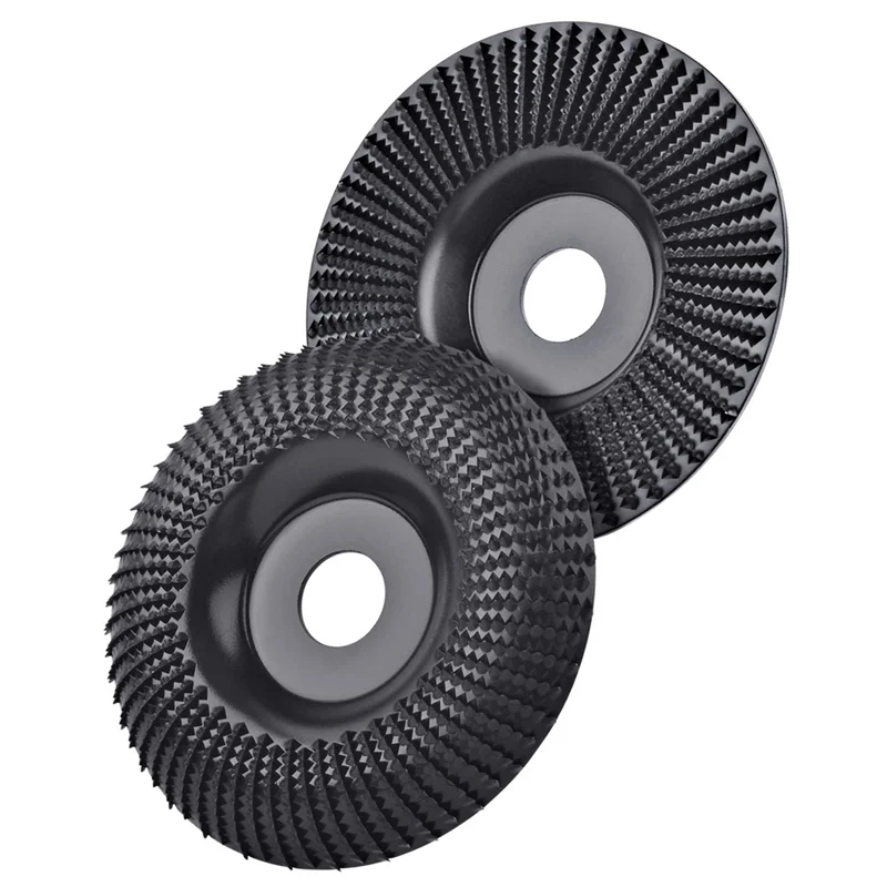

ABUF Set of 2 Wood Grinding Discs for Angle Grinders 125 mm, Wood Cutter Rasp Disc Grinding Discs Angle Grinders