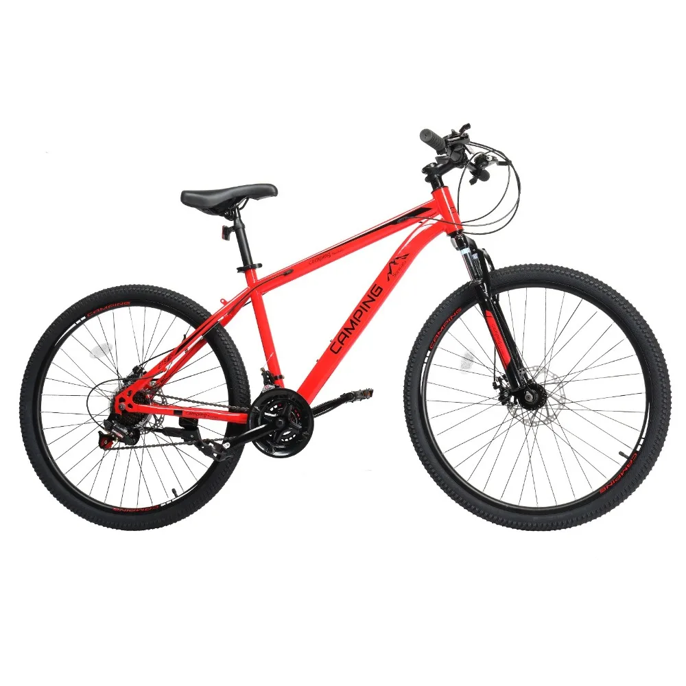 

27.5in High Carbon Steel 21 Speed Mountain Bike,Full-Suspension