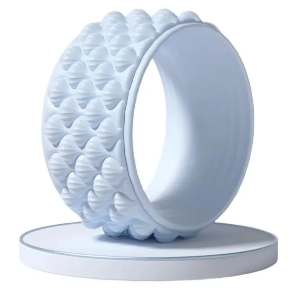 

Silicone Yoga Wheel Double-layer Thickened Beginner Training Tool Pilates Ring Wear Resistant Massage Roller