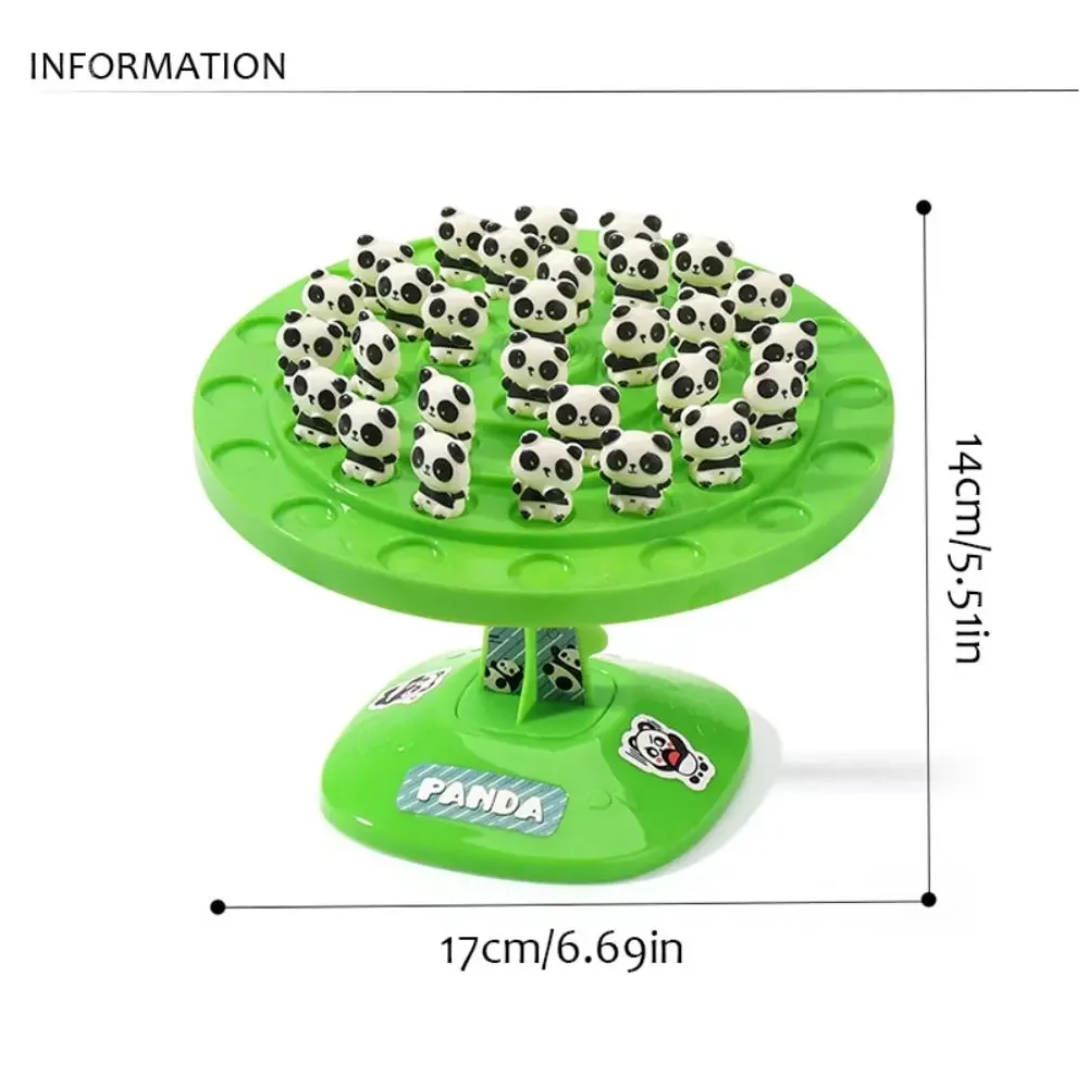 Party Games Kids Two-Player Match Panda Balance Tree Creative Fun Balance Spaceman Puzzle Tabletop Game Interactive Toy for Kids