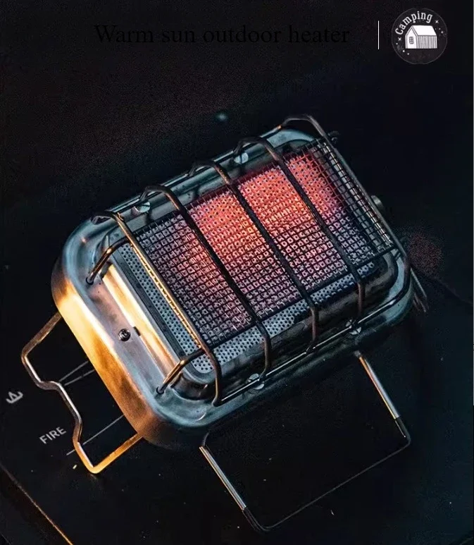 

Dual Infrared Gas Furnace - Portable Camping Heater, Multi-Function Split-Type Gas Burner for Camping and Outdoor Use