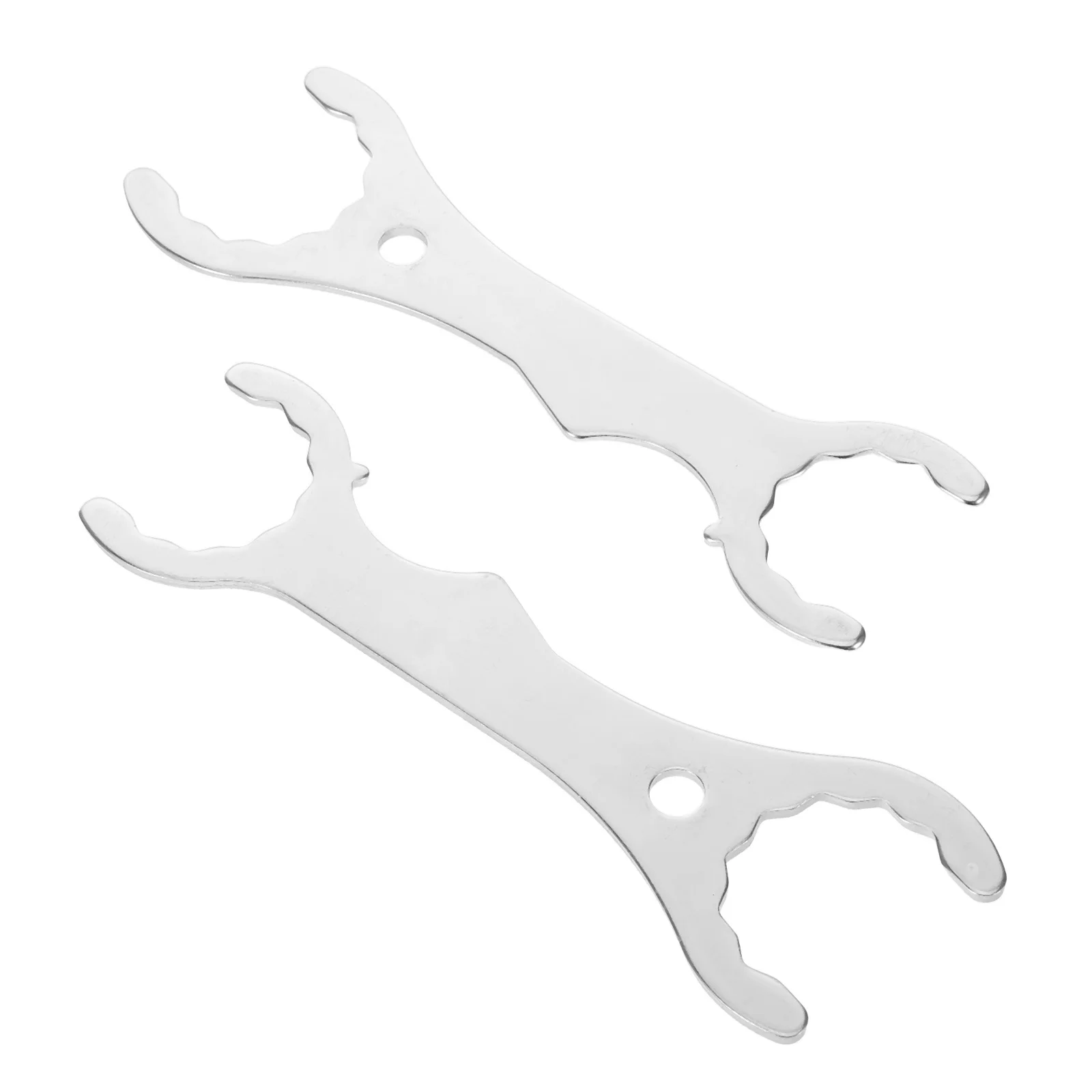 

2pcs Beer Tap Wrench Stainless Steel Universal Fit For Draft Beer Faucet Installation Effortless Grip Commercial Kegerator Tower