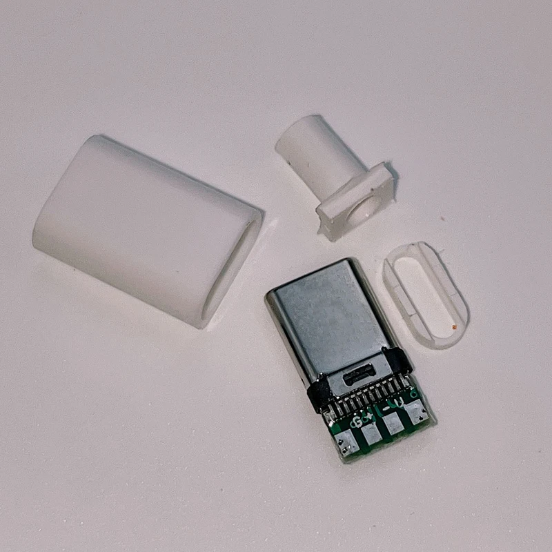 5Pcs USB Connectors Type C / Micro / USB 2.0 Type A Male Female Assembly Adapter DIY Soldering Repair Data Charging Plug Socket