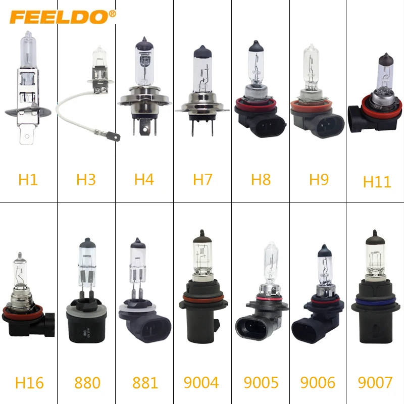 

Car 55W/100W 12V White Fog Lights Halogen Bulb Car Headlights Lamp Car Light Source Parking
