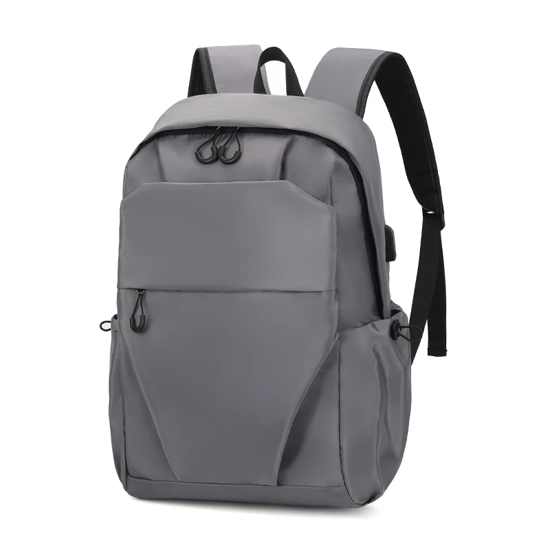 Casual Softback Interior Compartment Backpacks Nylon Interior Zipper Pocket 2024 Hot Sale Bags for Men Solid Oxford Backpacks