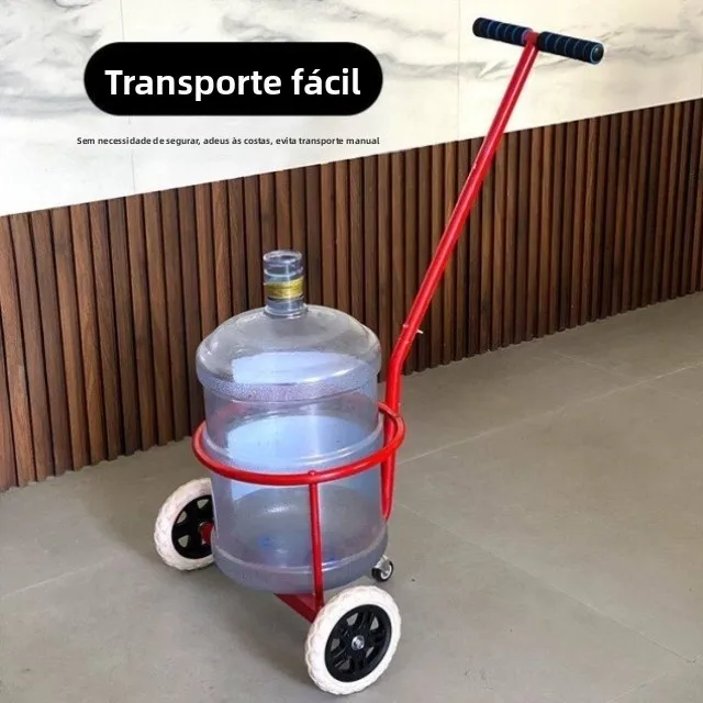 家庭用ハンドプル水運車-農村家庭用ゴミ収集車-水貯蔵カート-ポータブルショッピングカート-折りたたみ式静音ホイール