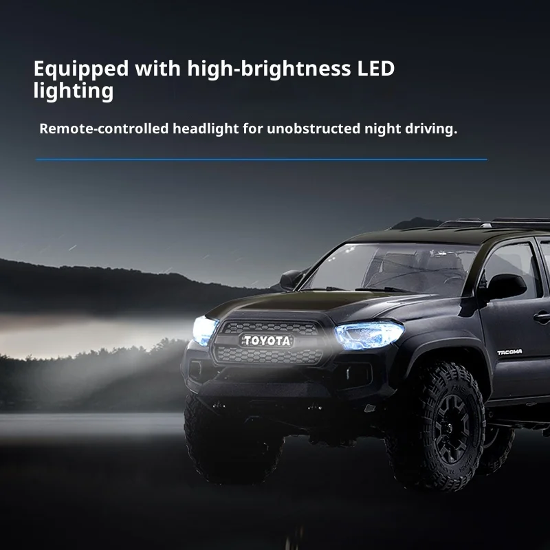 Fms 1:24 Fcx24m タコマシミュレーション小型リモコンクライミング車両 Rc オフロード車子供のおもちゃクリスマスギフト