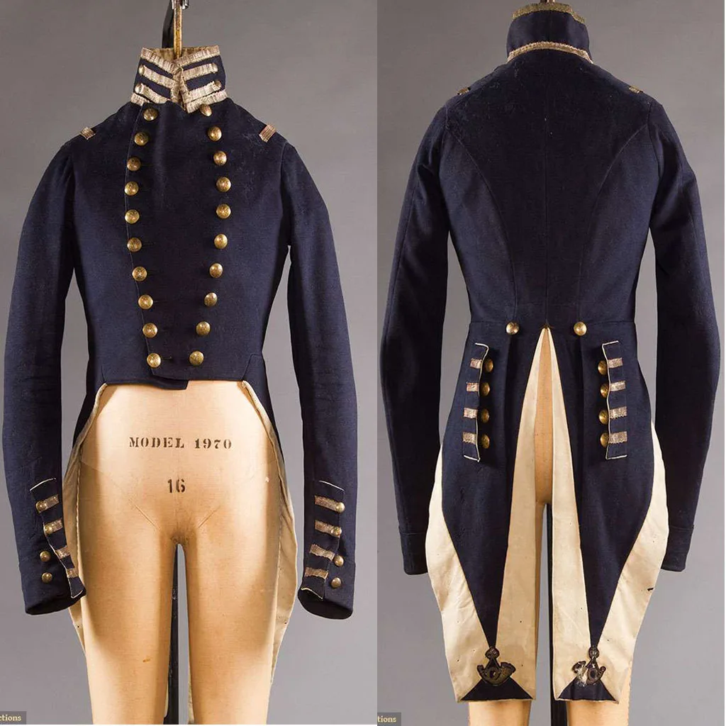 

Custom Made Victorian Colonial Civil War Cosplay Costume 18th Century Nepoleon King Jacket Royal Nobleman Court Coat