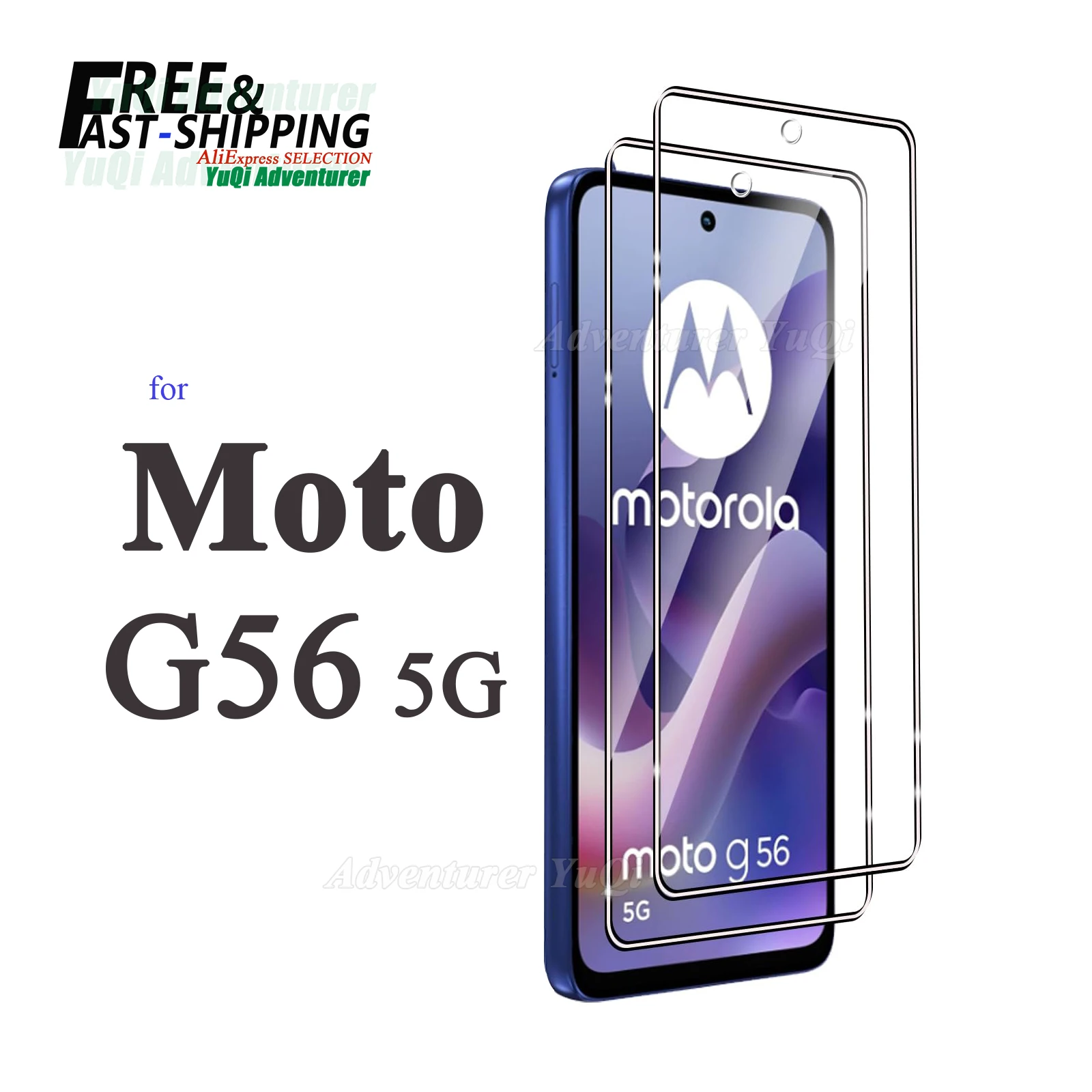 

Screen Protector For Moto G56 5G Motorola 6.72 inch Tempered Glass HD Crystal 9H Anti Scratch Case Friendly