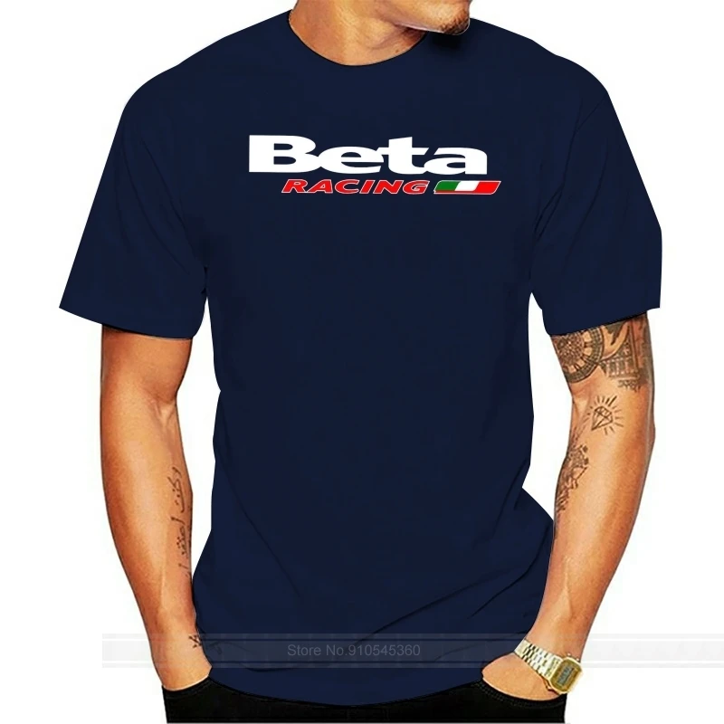 BETA RACING-Camiseta de MOTOCROSS para hombre, camisa de marca de algodón, Verano