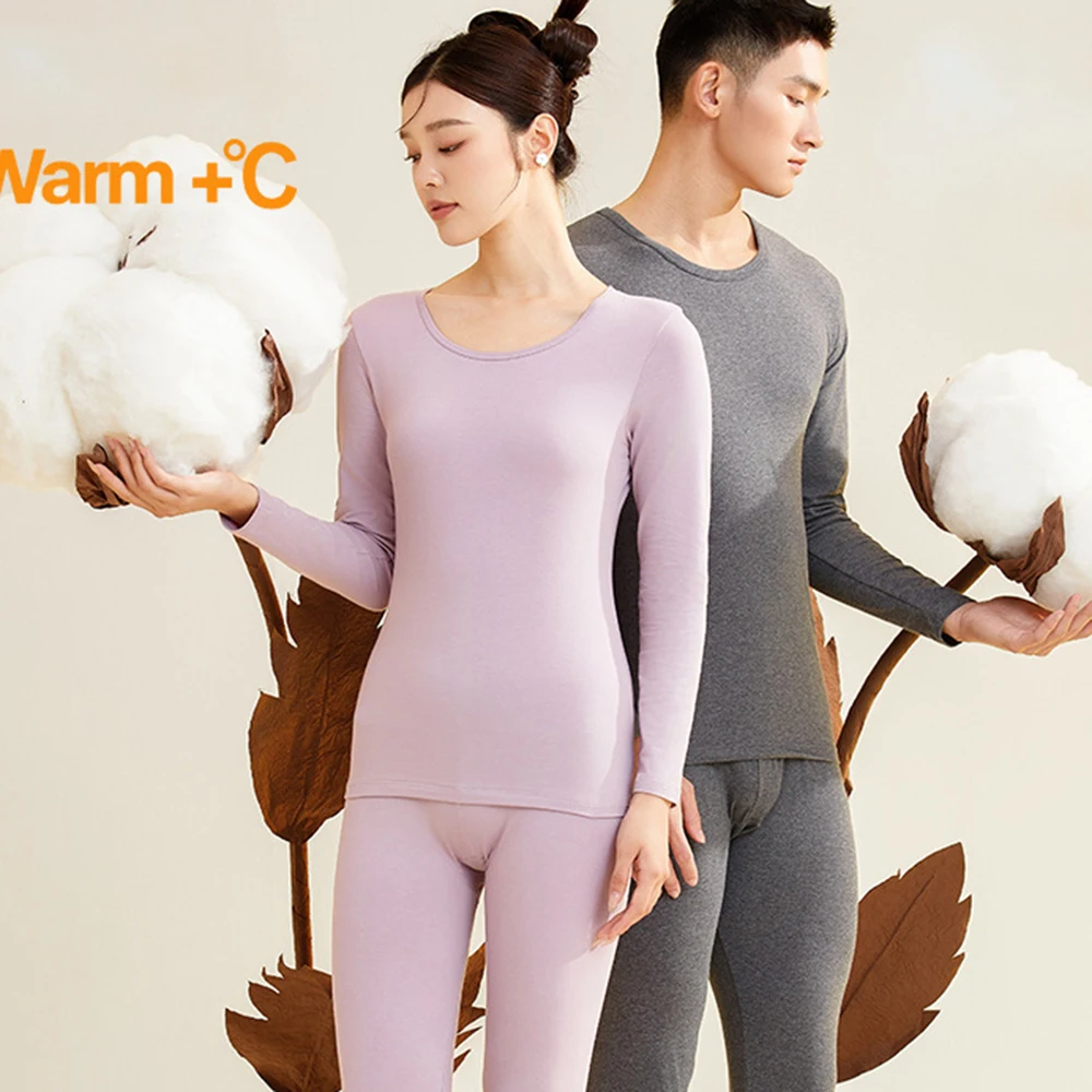 

Женское хлопковое термобелье, мужской комплект термобелья, женский комплект нижнего белья из 2 предметов, зимняя одежда, пижамы, комплекты из рубашки и брюк