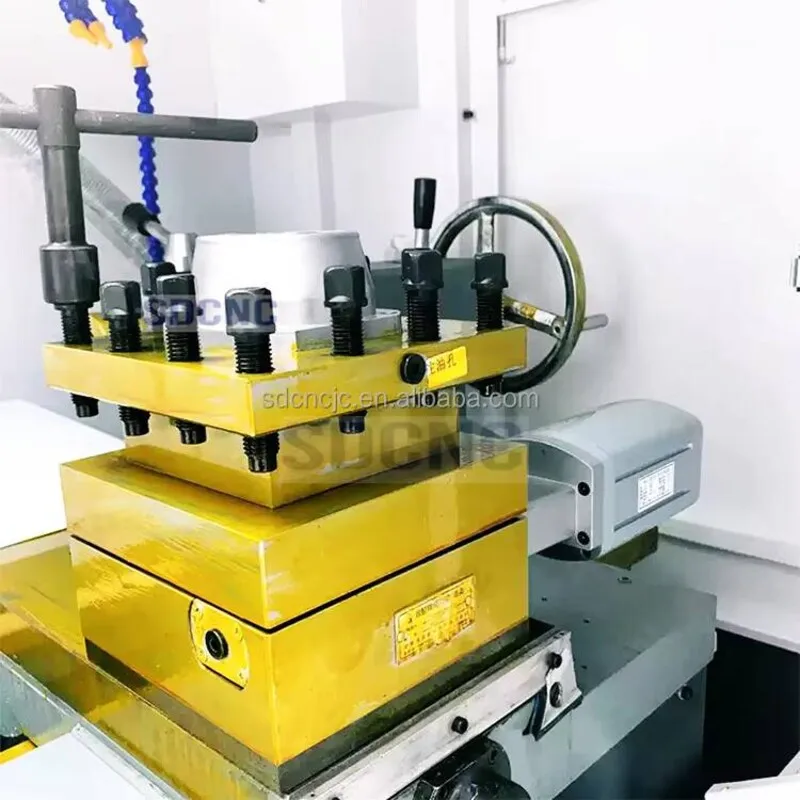 소형 2축 CNC 기계 Ck6136 평상형 수평 금속 선반 220V 새 제품