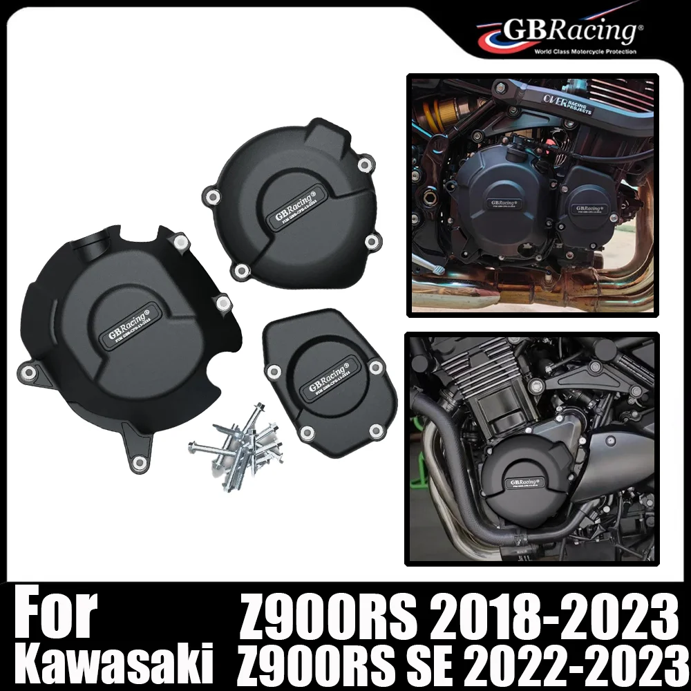 

Motorcycle Engine Cover Protection Set for Kawasaki Z900RS 2018-2023 Z900RS SE 2022-2023